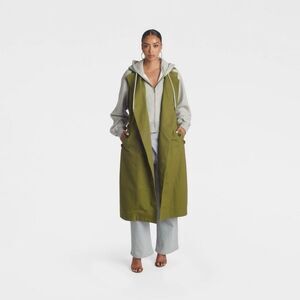 NWT KBB by KAHLANA ‘The Sweatshirt Trench Coat’